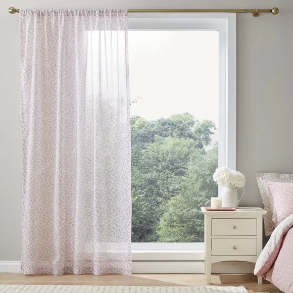 Annie Floral Slot Top Voile Panel 2