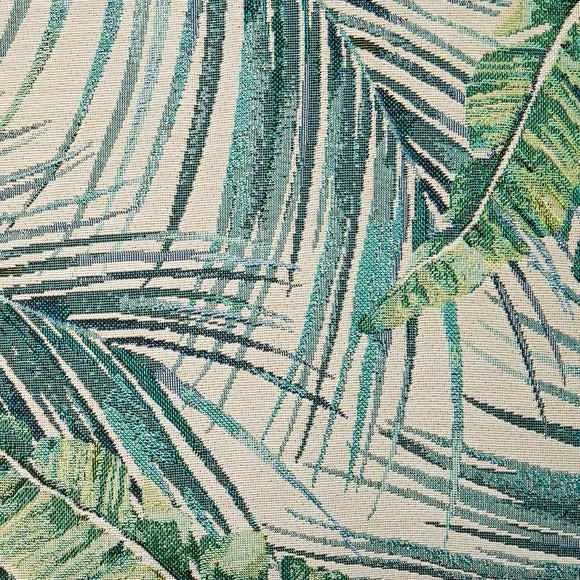 Palm Leaf Jacquard Cushion 2