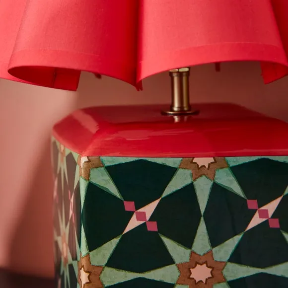 Sophie Robinson Moroccan Star Ceramic Table Lamp 3