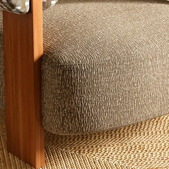 Fallon Cut Velvet Accent Chair 4