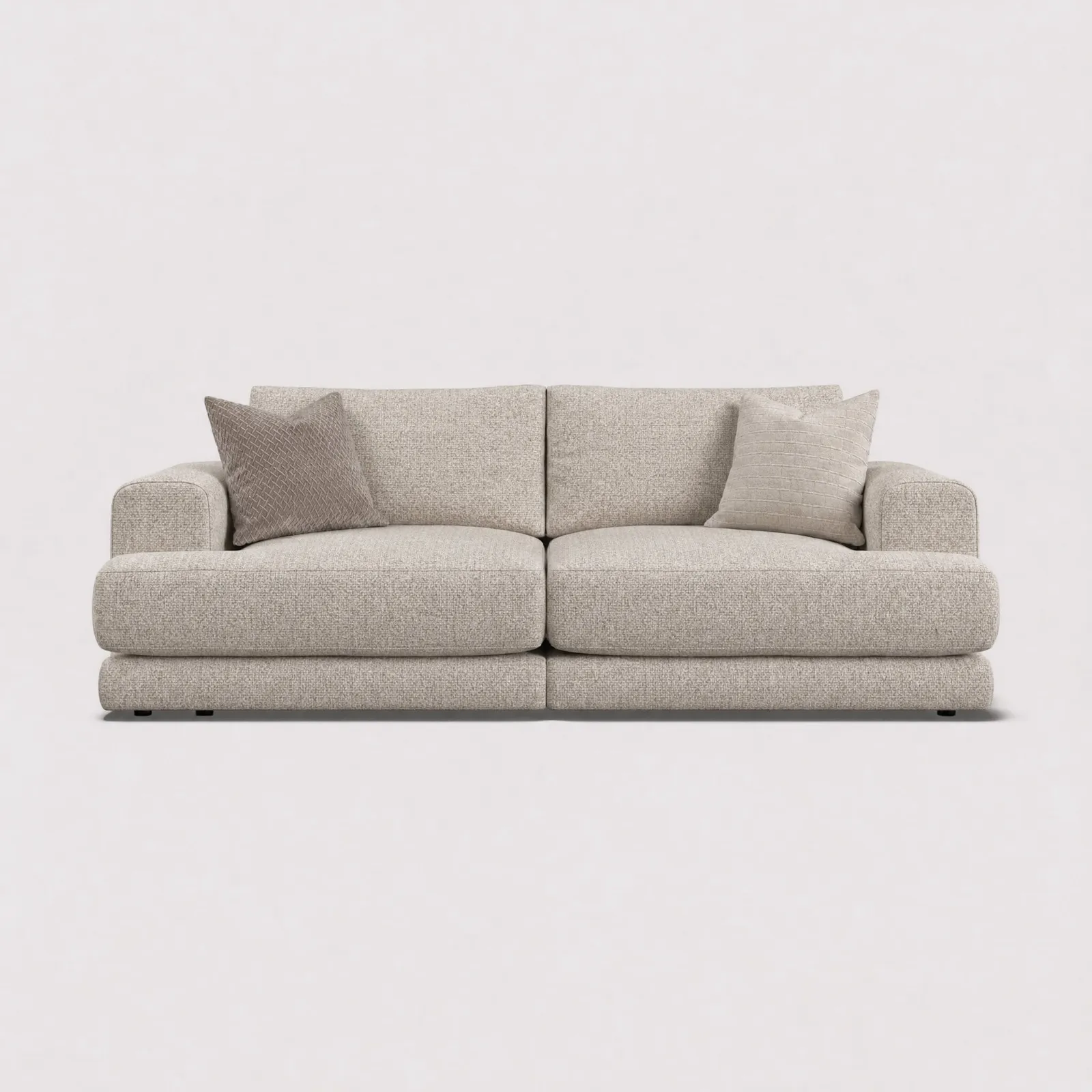 Lomax Xl Split Sofa, Grey Fabric | Barker & Stonehouse 1