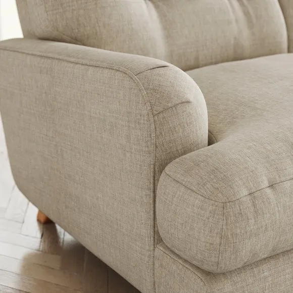 Martha Faux Linen 2 Seater Sofa 5