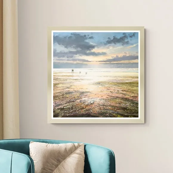 Artko A Walk at Dusk by Michael Sanders Framed Print
