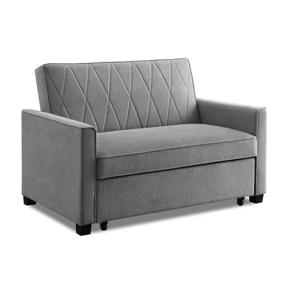 Serviya Fabric Compact Double Sofa Bed 5