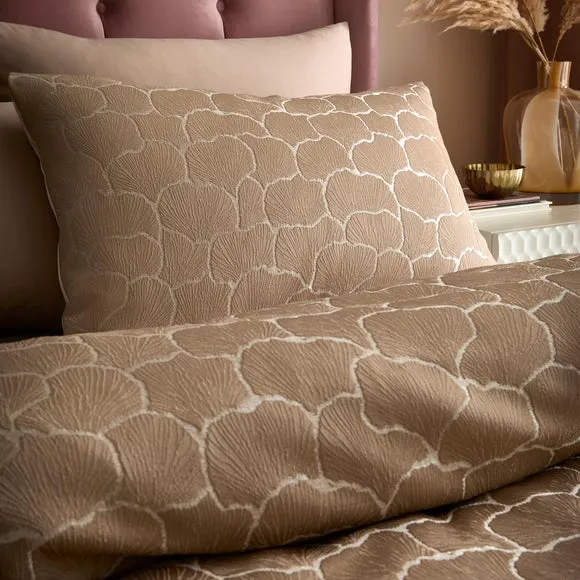 Soiree Ginko Jacquard Duvet Cover & Pillowcase Set 3