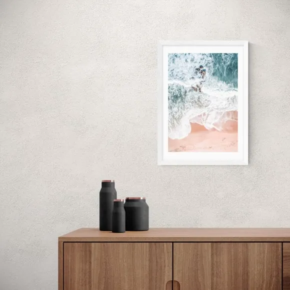 East End Prints Sands of Coral Haze Print 1
