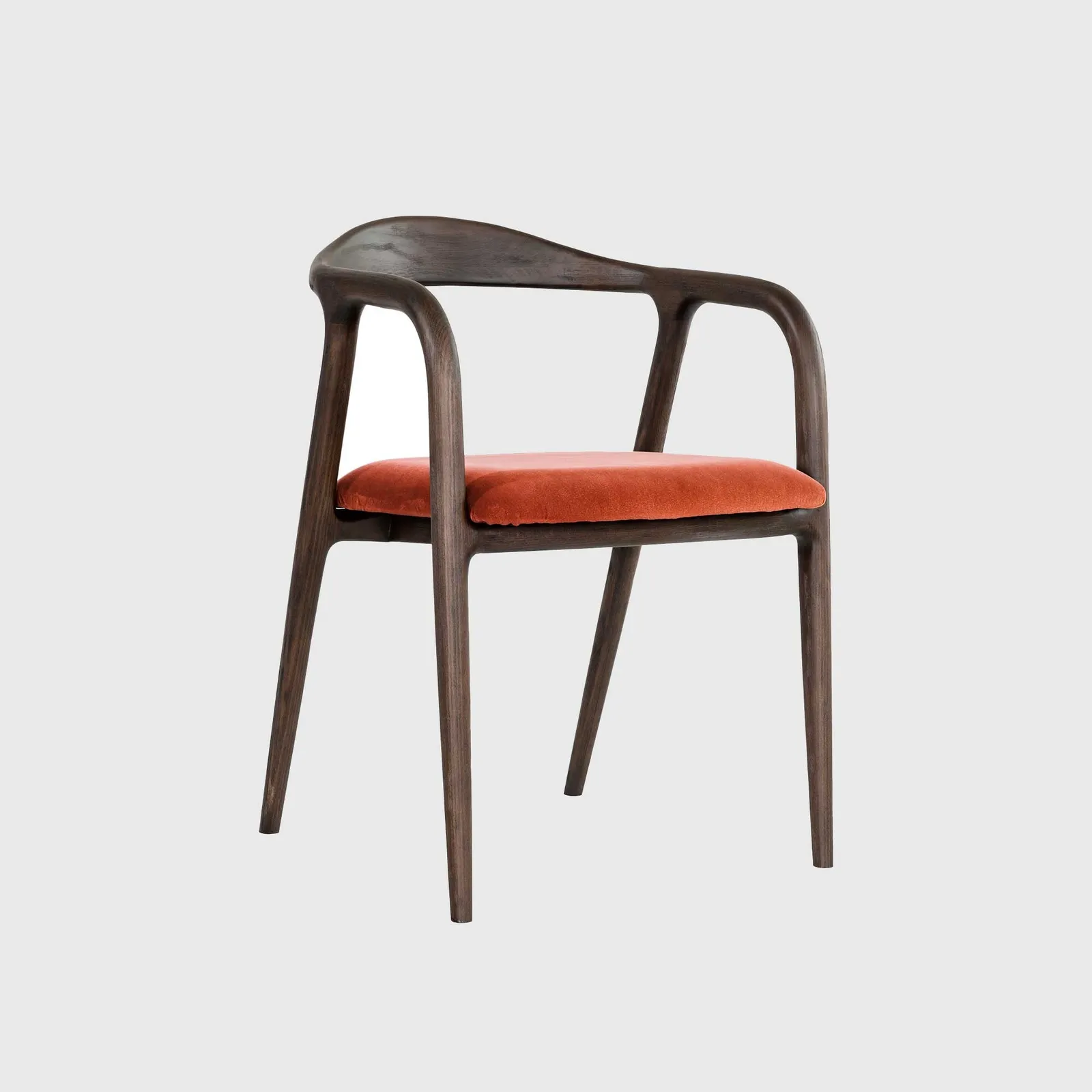 Pure Furniture Nelda Dining Chair With Arms With Tapered Legs Fabric | Barker & Stonehouse 2