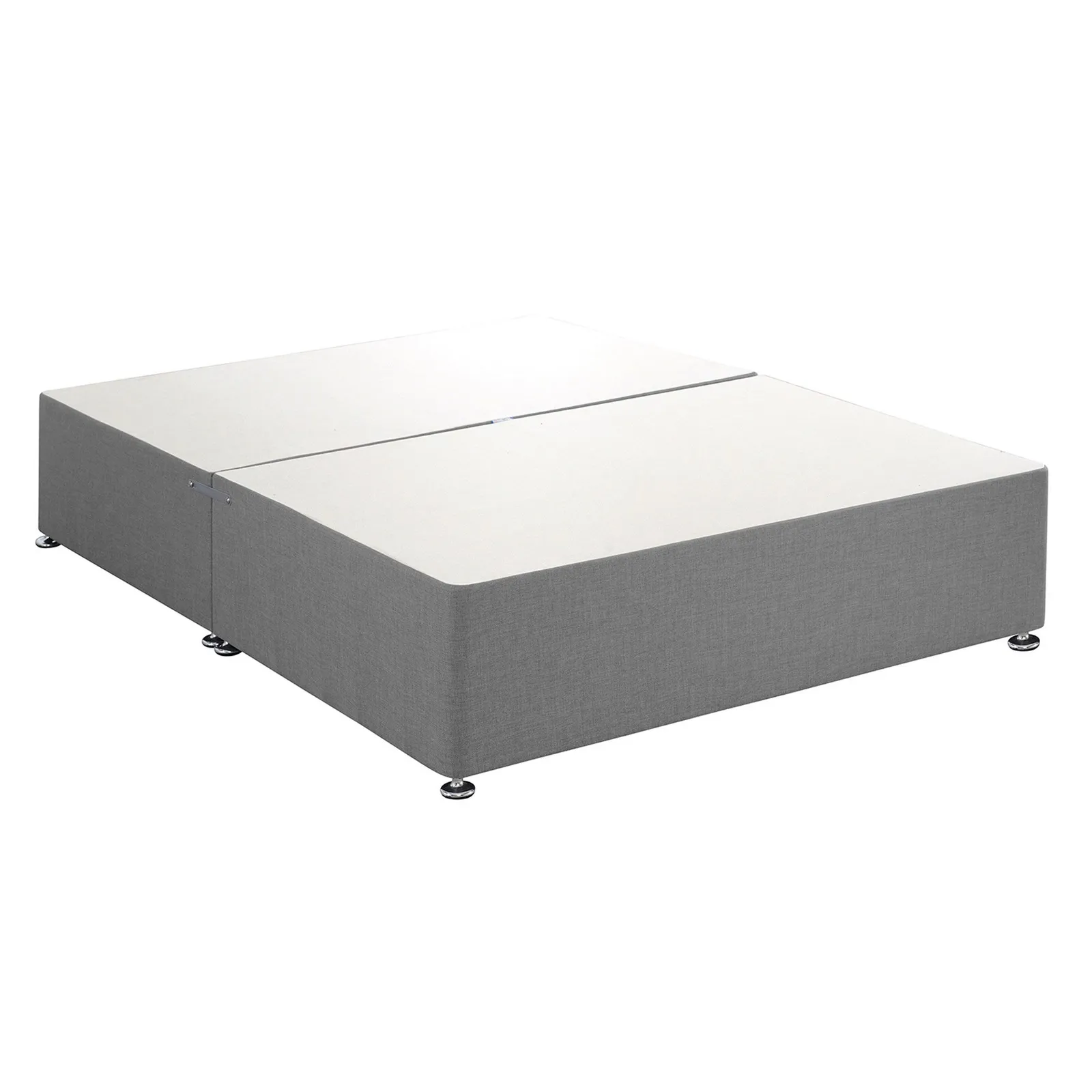 Universal Grey Linen Divan Base Grey