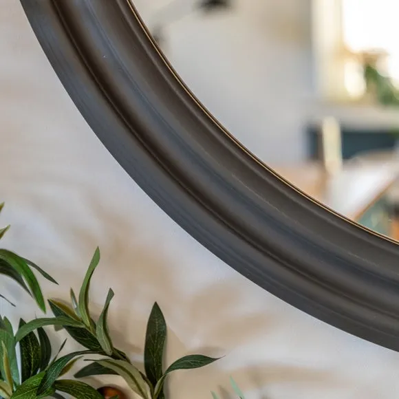 Cedar and Sage Meadow Round Wall Mirror 2