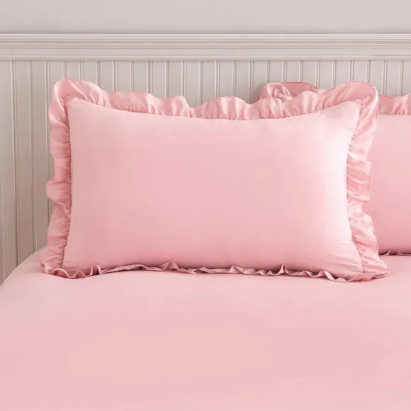 Briona Frilled Edge Duvet Cover & Pillowcase Set 2