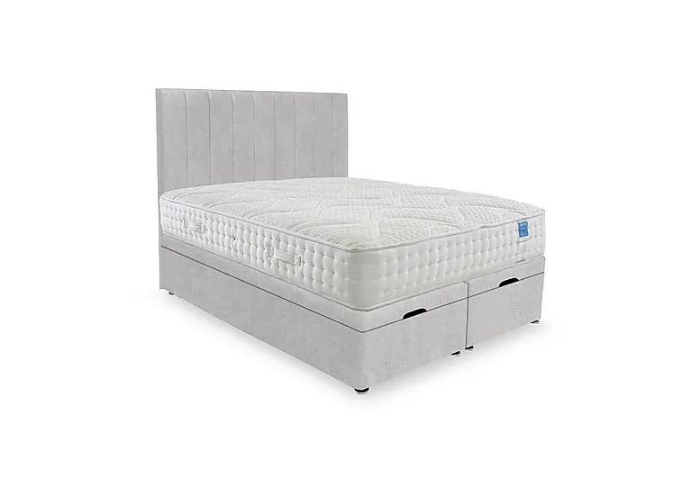 Luxury Firm End Lift Ottoman Divan Set - Double - Bedroom Furniture