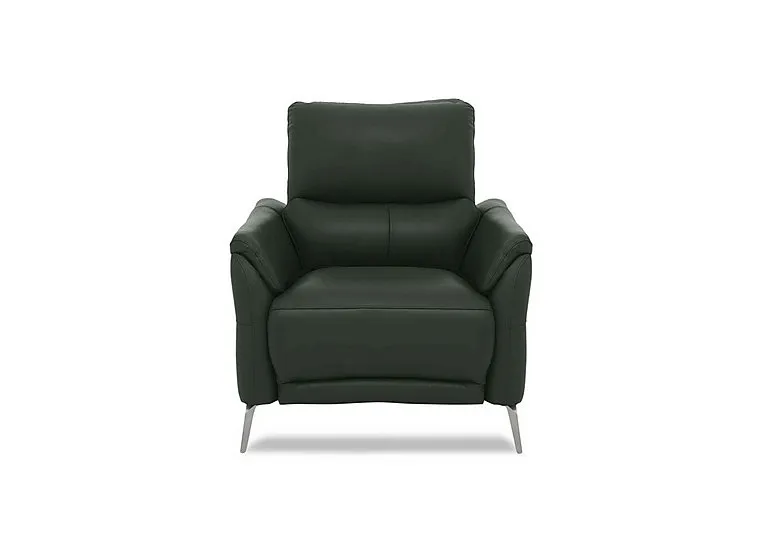 Daytona Leather Chair - Oslo Pine