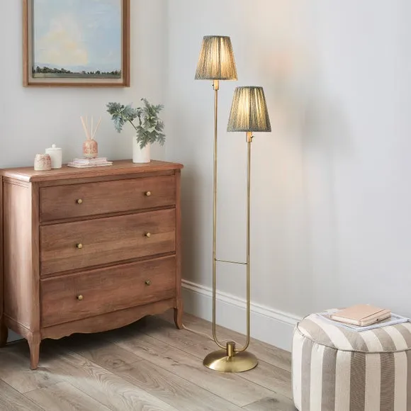 Adie 2 Light Floor Lamp
