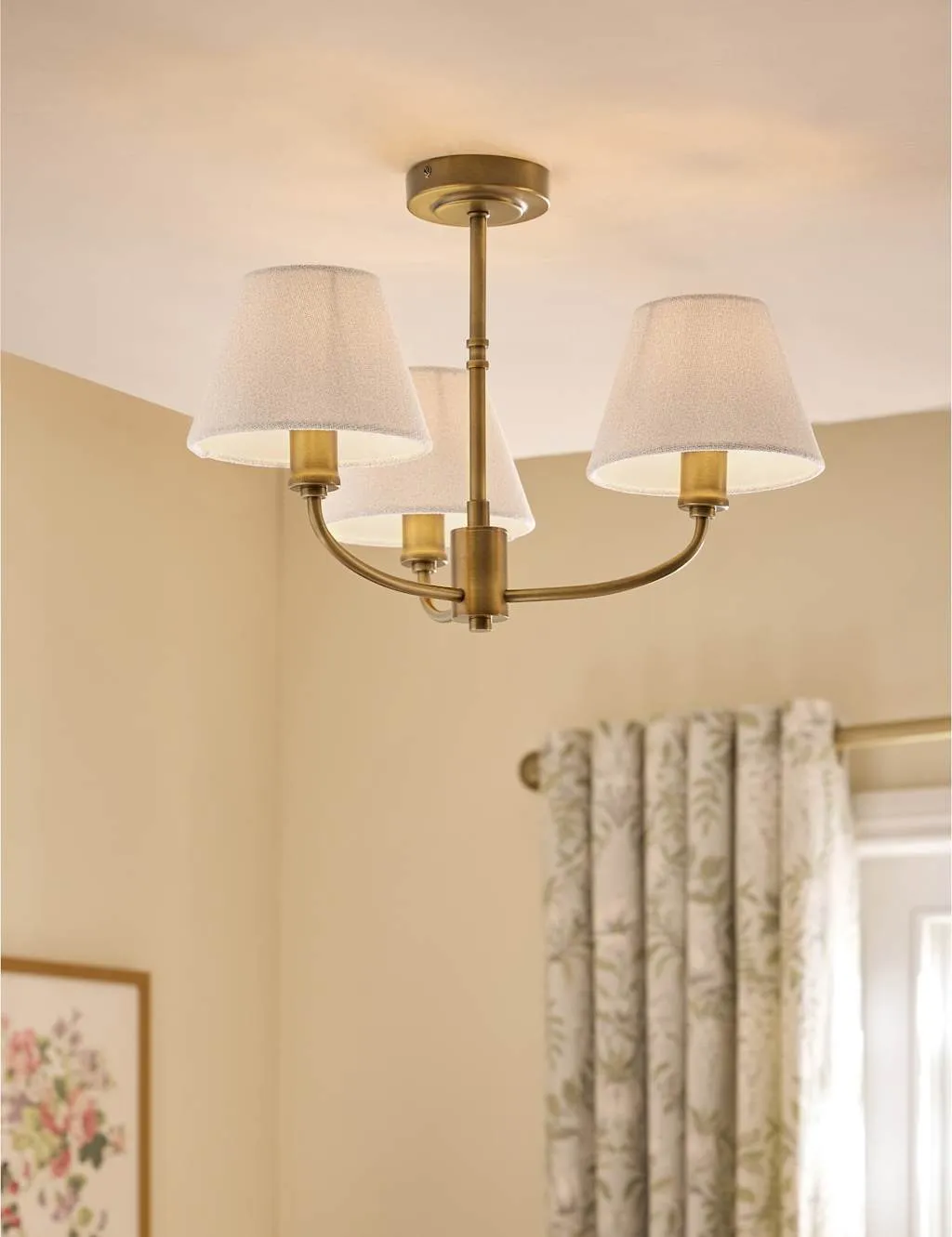 Laura Ashley Denston Multi Ceiling Light Bronze