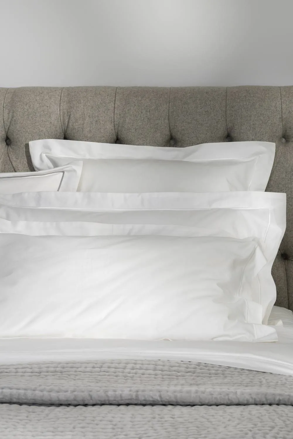 Soak&Sleep 600TC Egyptian Cotton Oxford Pillowcase Pair in White 2