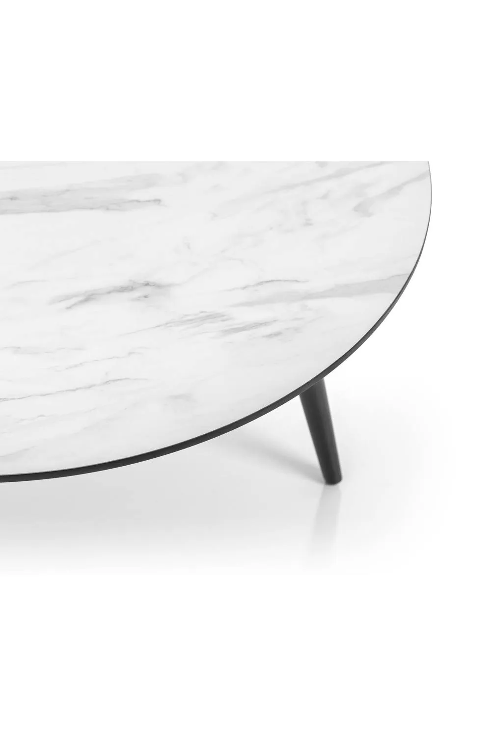Julian Bowen Firenze Round Coffee Table in White 5