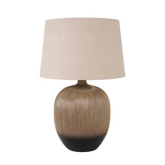 Greta Textured Ceramic Table Lamp 4