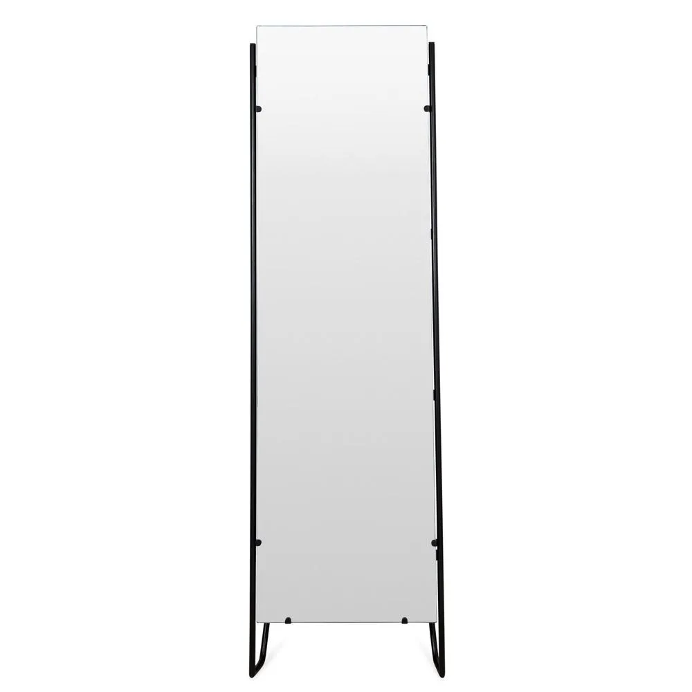 Heal's Brunel Lean To Mirror Dark Oak 2
