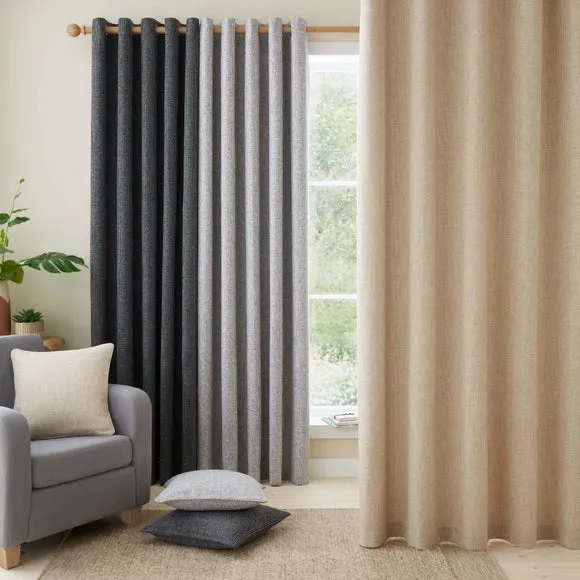 Albert Chenille Eyelet Curtains 3