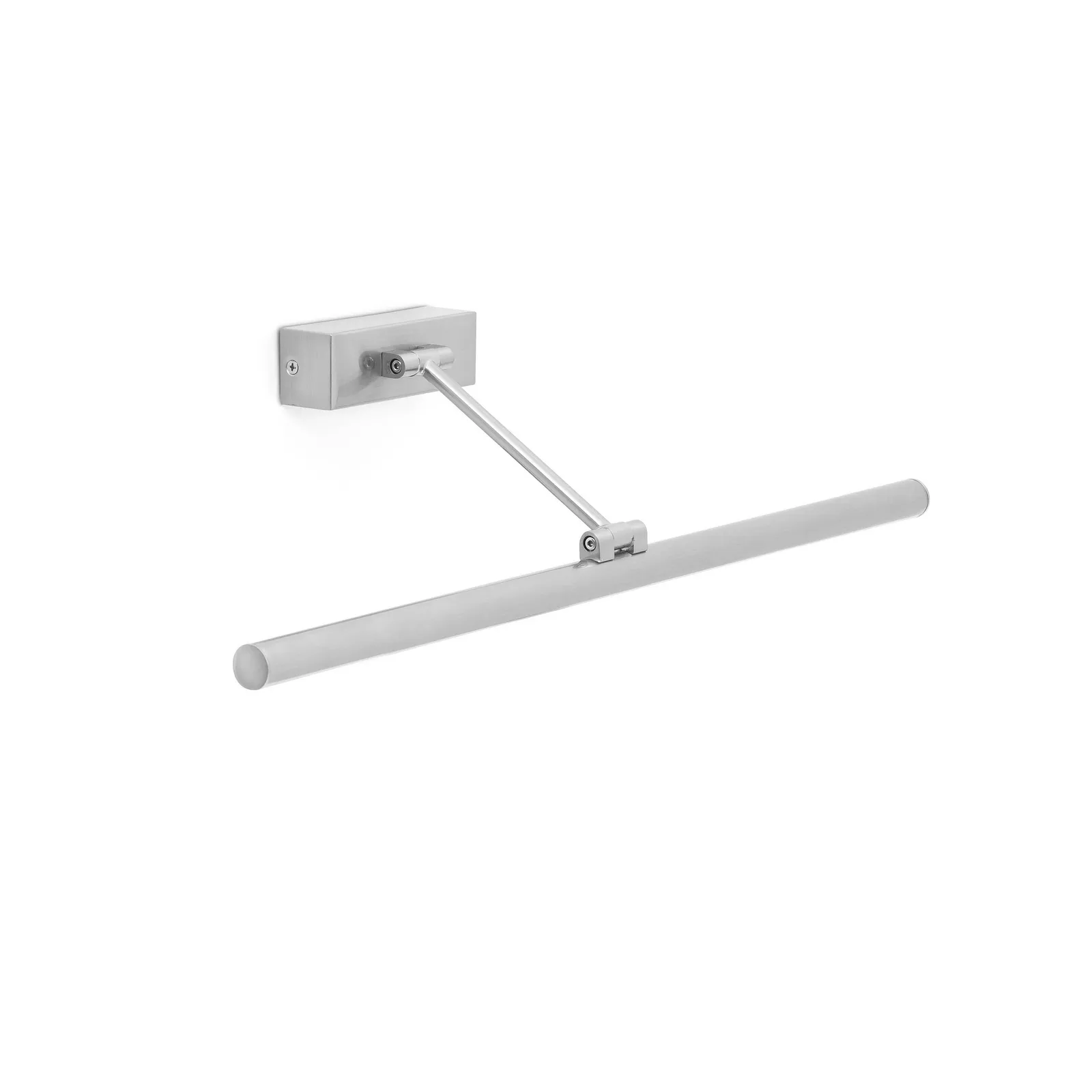 Netlighting Magritte LED Large Picture Wall Light Matt Nickel in Grey