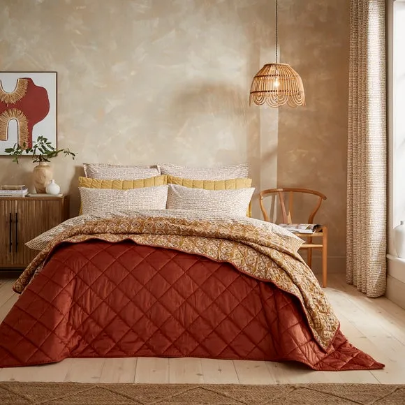 Tangier Tile Bedspread 2