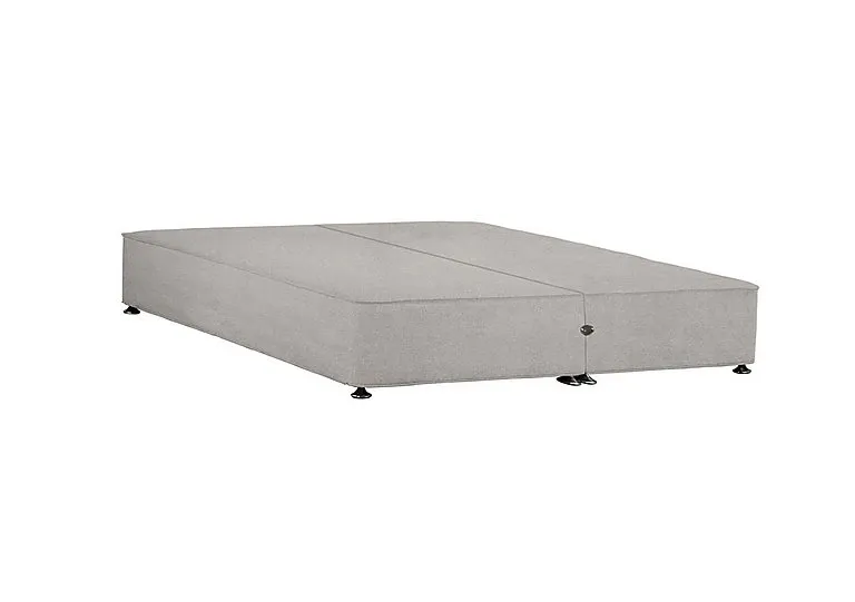 Shallow Divan Base - Super King - Tweed Stone