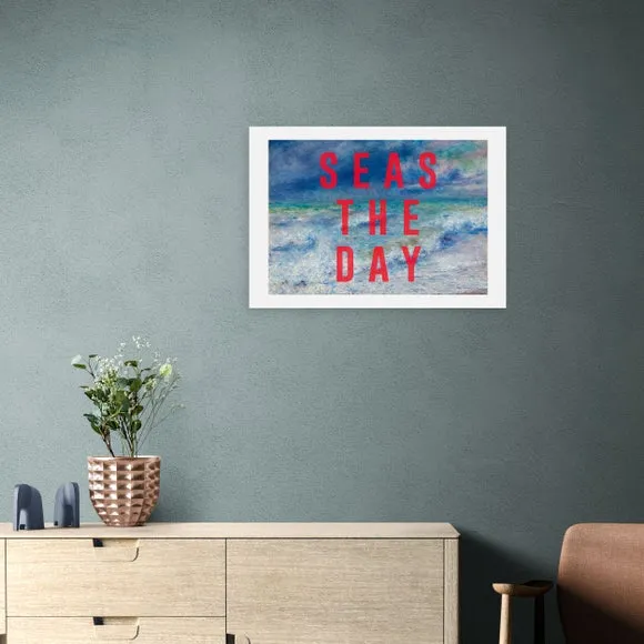 East End Prints Seas The Day Framed Print 1