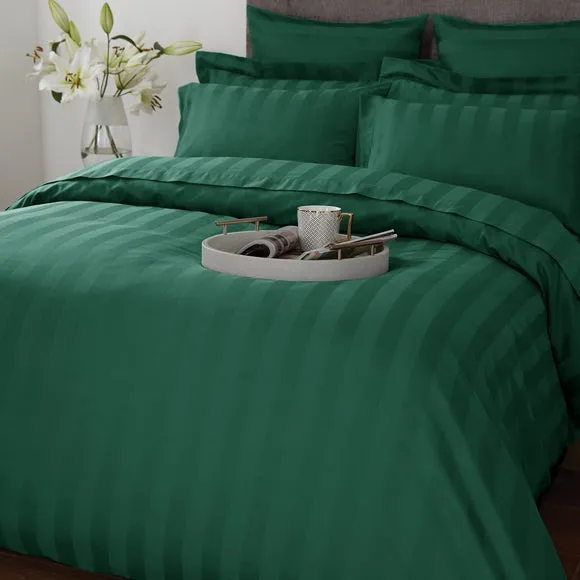 Hotel Stripe 230 Thread Count 100% Cotton Duvet Cover 3