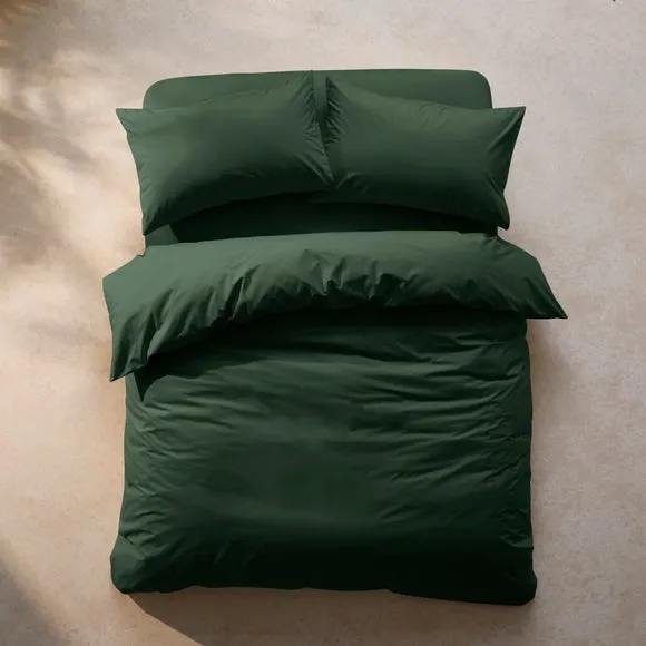 100% Egyptian Cotton 220 Thread Count Standard Pillowcase Pair 2