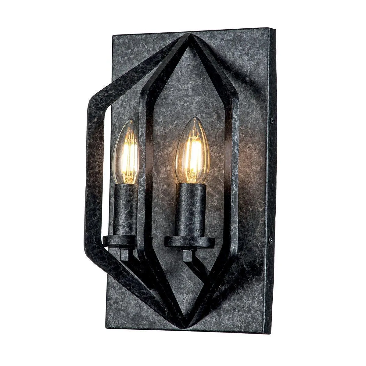 Netlighting Quoizel Vanguard Wall Lamp Old Black