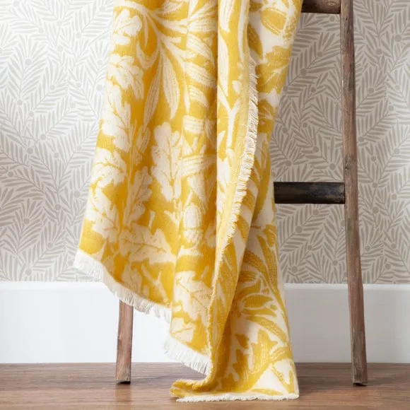 Morris & Co. Acorn Tonal Throw Blanket 130cm x 170cm 6