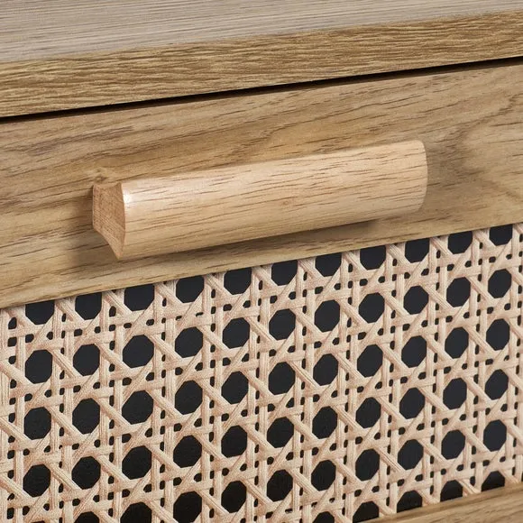 Sydney 2 Drawer Bedside Table 6