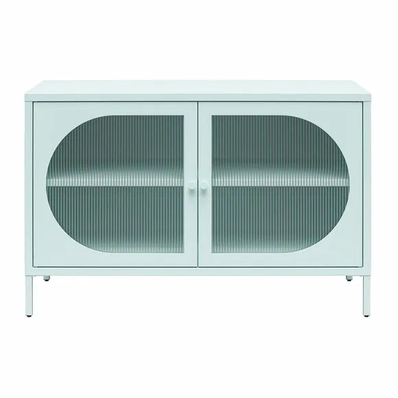 Luna Fluted Low Sideboard, Glass 3