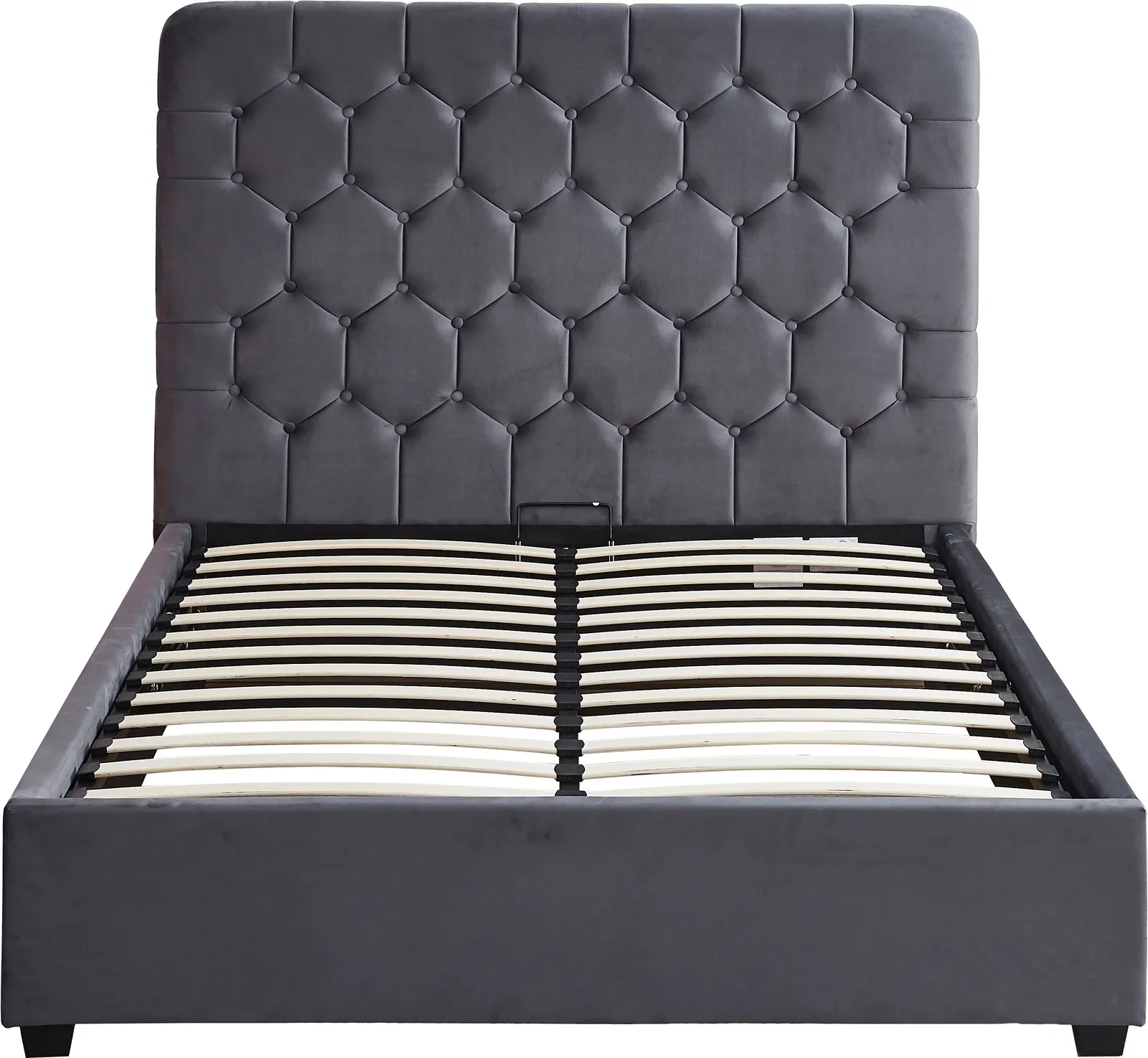 Seconique Madison Ottoman 4'6" Bed (Double) in Grey 5