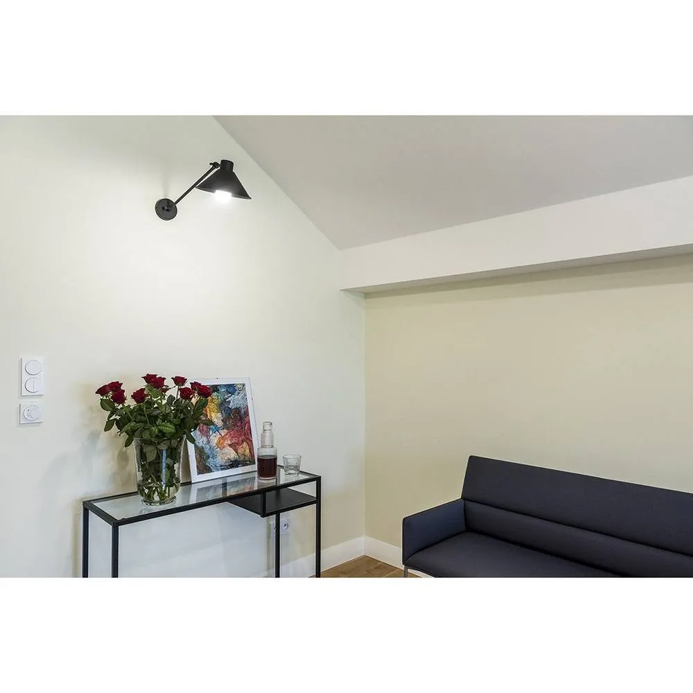Netlighting Altea Dome Wall Lamp Black Structure 2