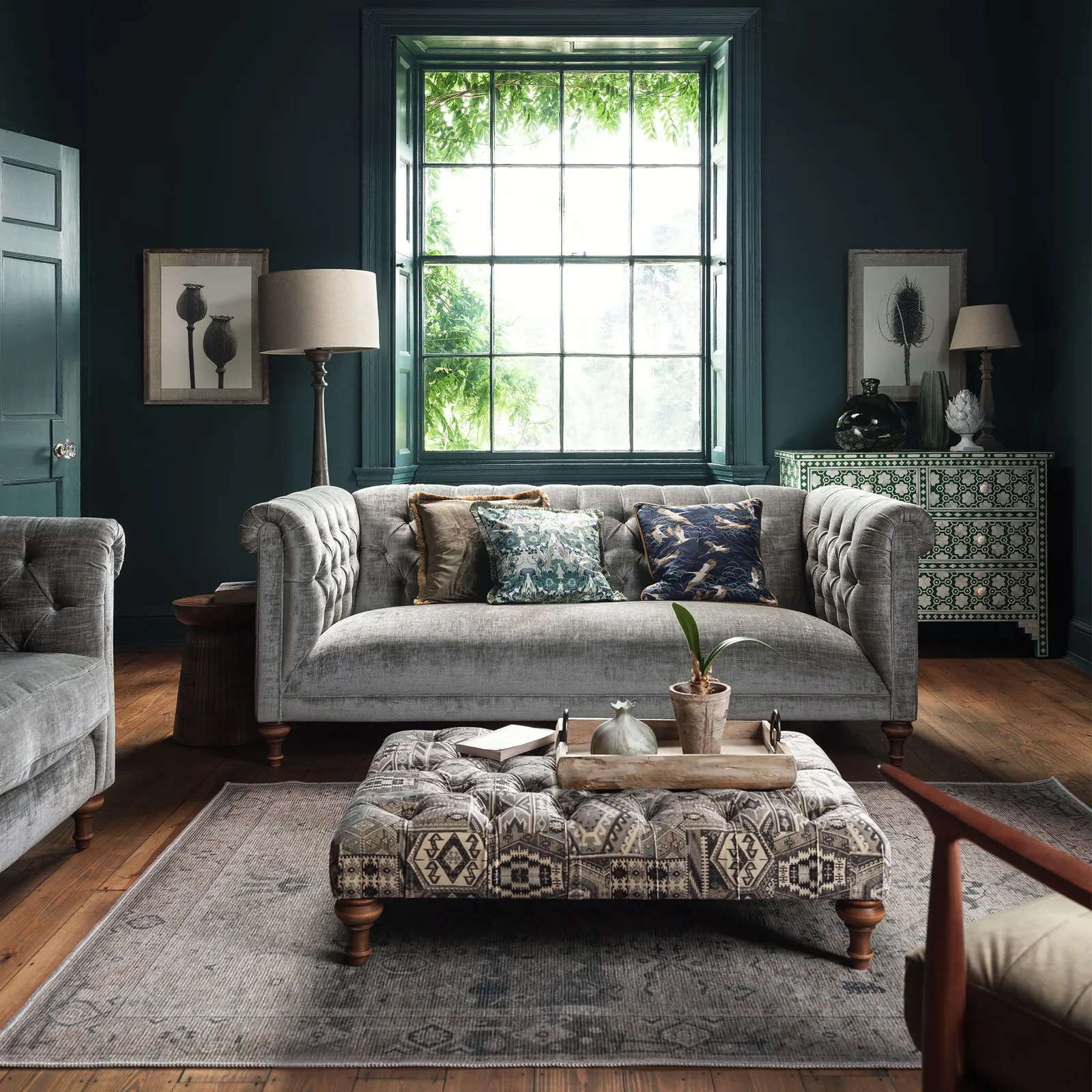 Myla Vida 120X170Cm Rug, Square Cotton Blend | Barker & Stonehouse 2