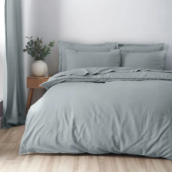 Cotton Linen Duvet Cover & Pillowcase Set 1