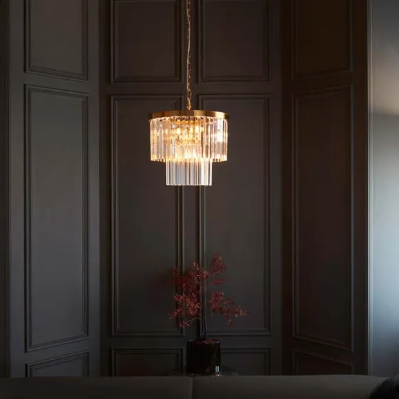 Vogue Corinne 4 Light Adjustable Pendant Light