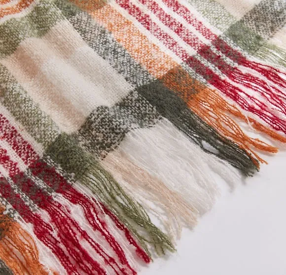 Cosy Logan Check Throw Blanket 235cm x 235cm 2