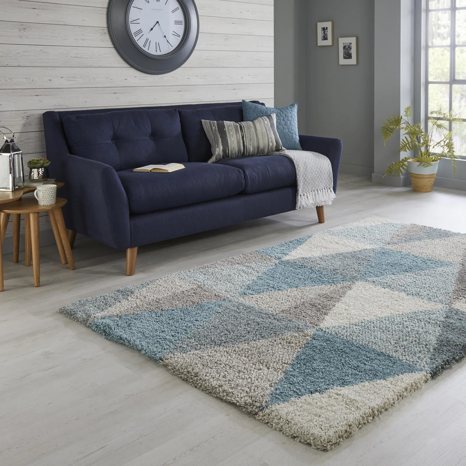 Durban Berber Rug Durban Blue