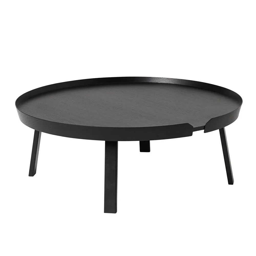 Muuto Around Coffee Table Extra Large Black 2