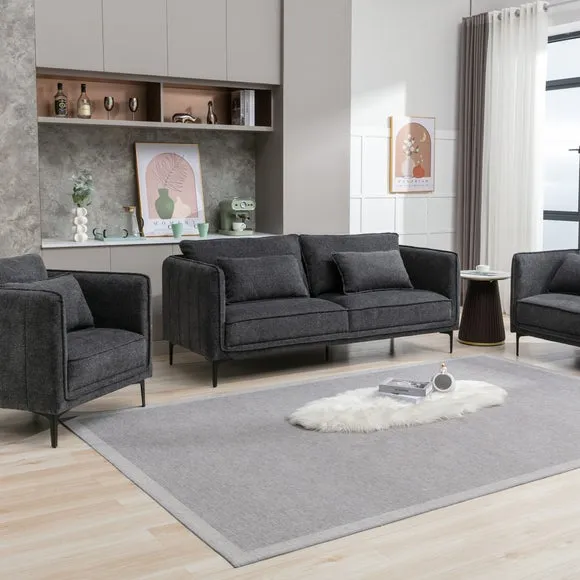 Image Furnishings Landon Chenille 3 Seater Sofa 3