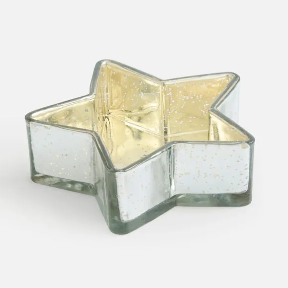 Star Shaped Glass Trinket Dish 3
