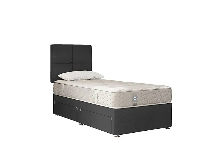Eaglesfield Soft Divan Set - Single - Tweed Sable