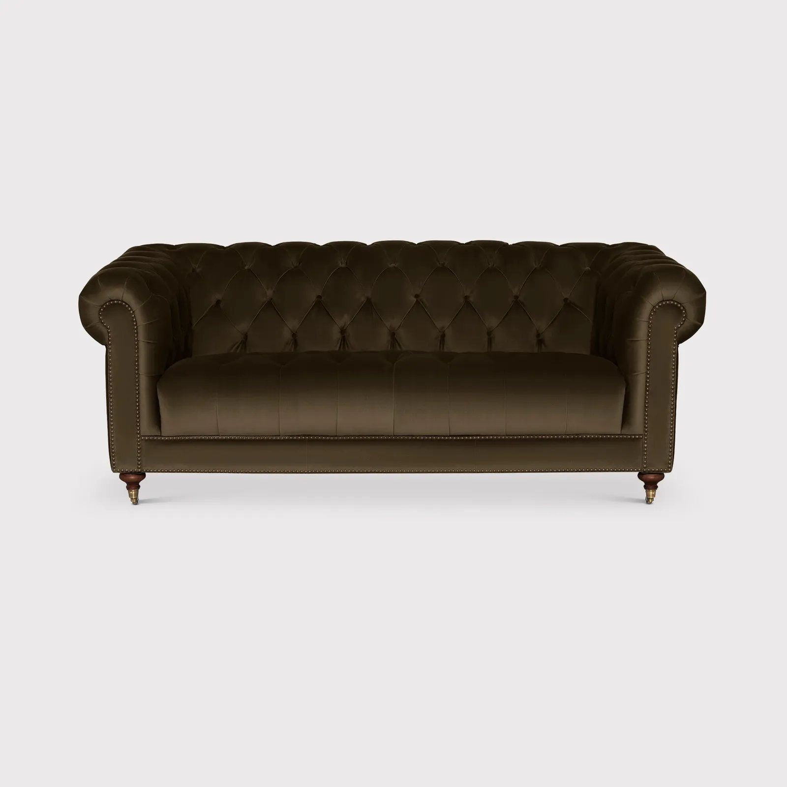 Ullswater 3 Seater Chesterfield Sofa, Green Velvet | Barker & Stonehouse 4