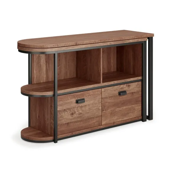 Fulton Pine Swivel Desk 5