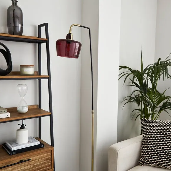 Auburn Industrial Adjustable Floor Lamp 3