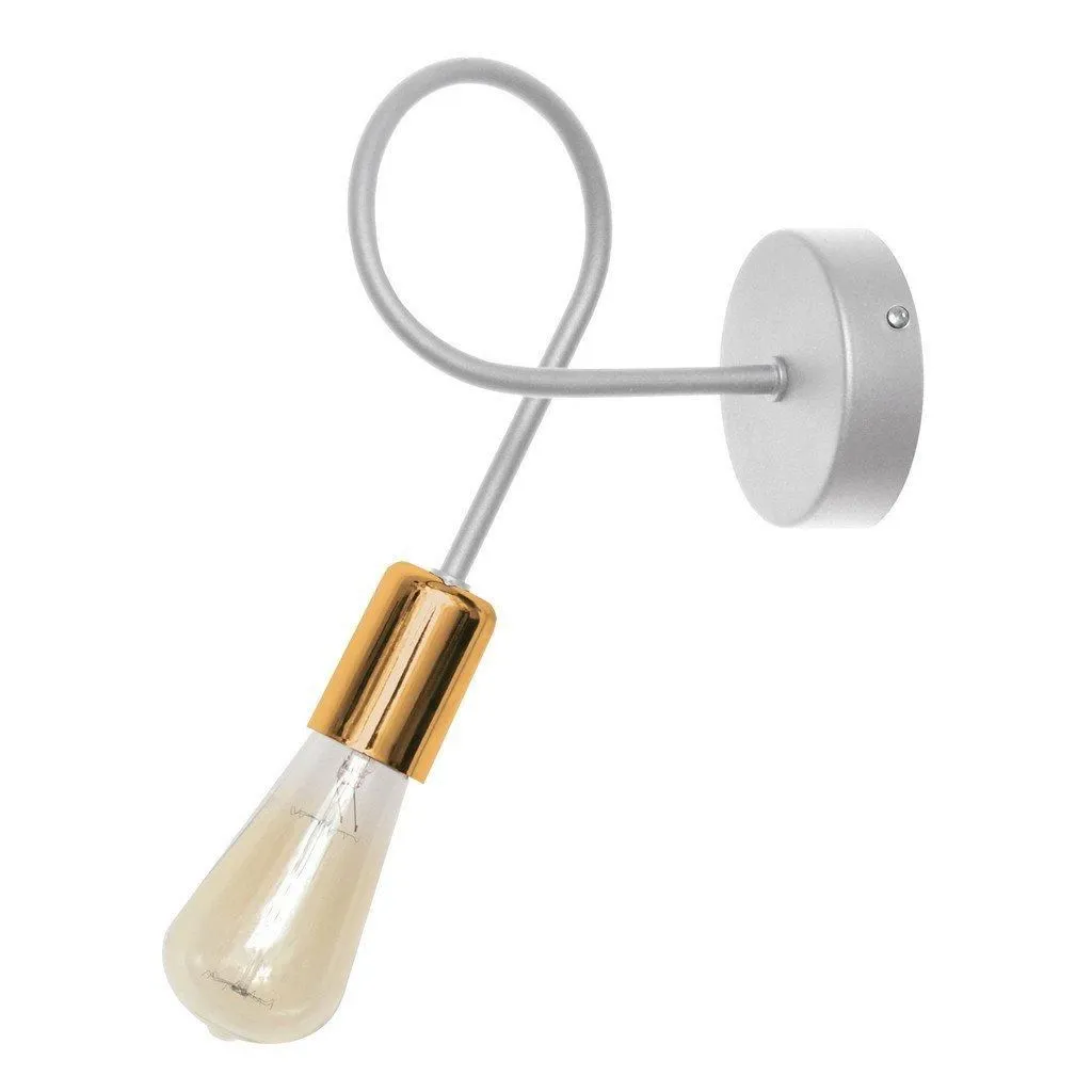 Netlighting Oxford Wall Lamp White Copper 25cm