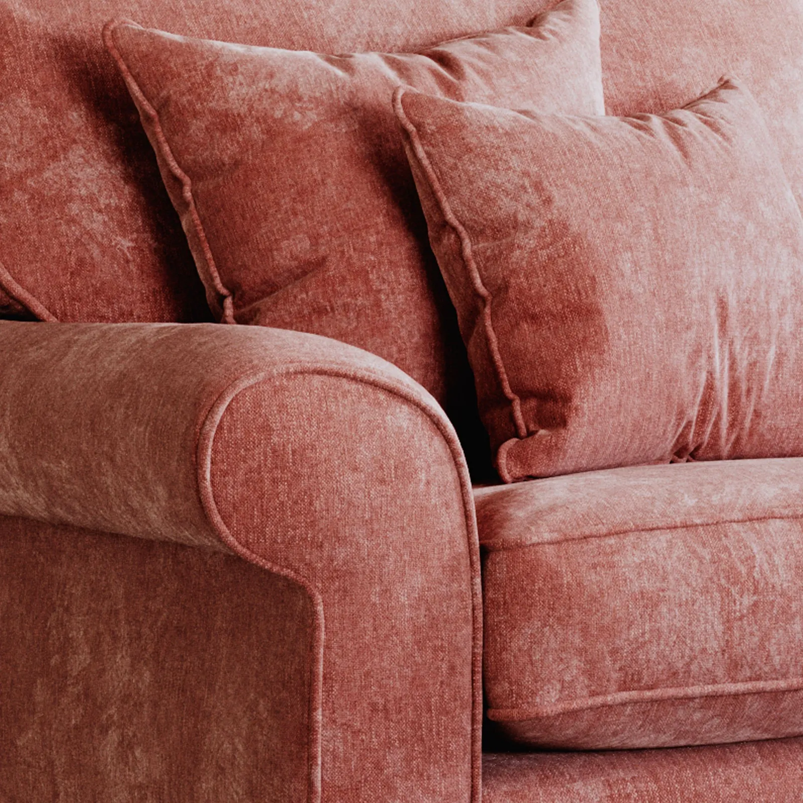 The Great Sofa Company Flora Sofa Bed Glory Deep Terra in Terracotta 4