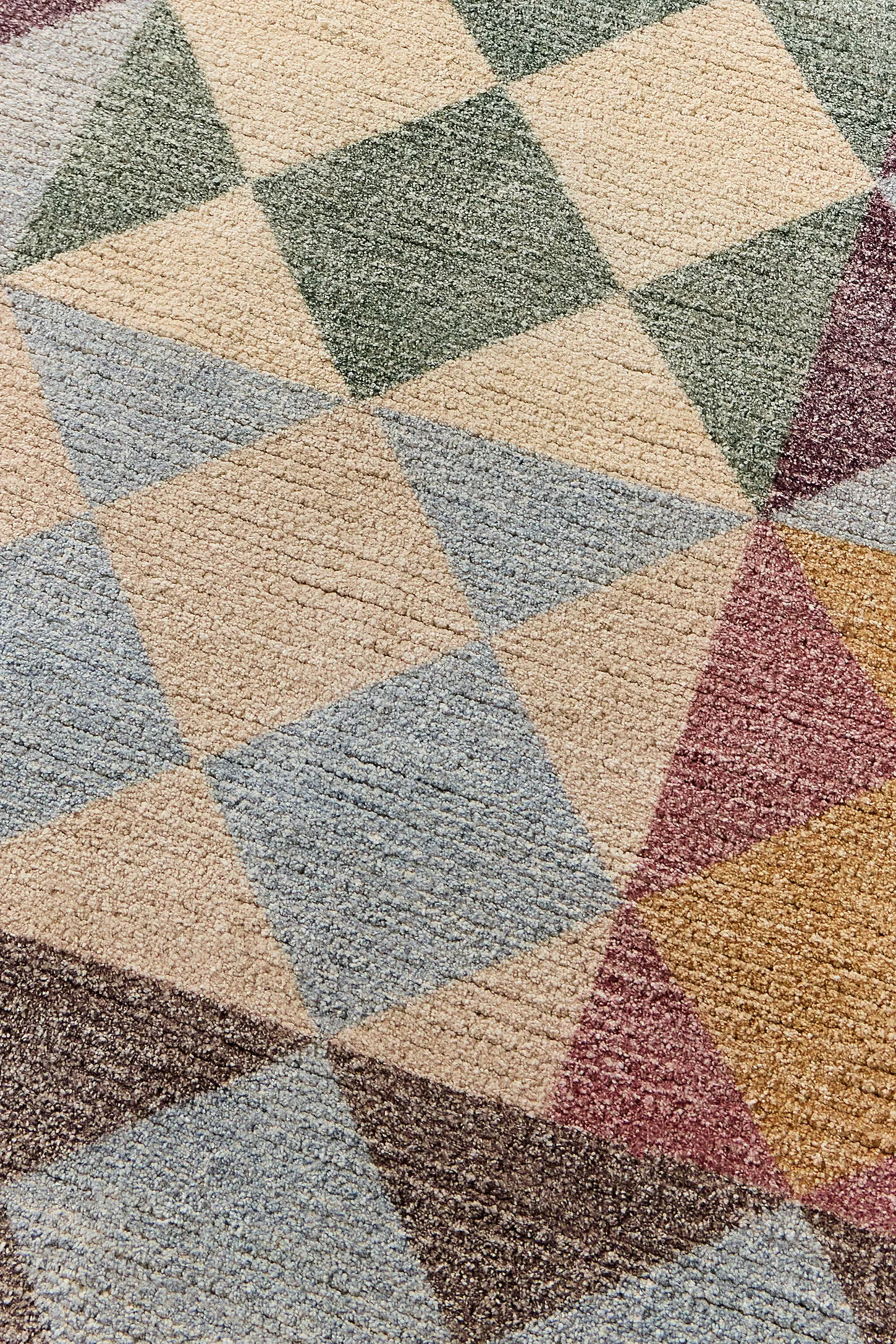 Tile Stripe Reversible 3x5ft / 90x150cm Rug 4